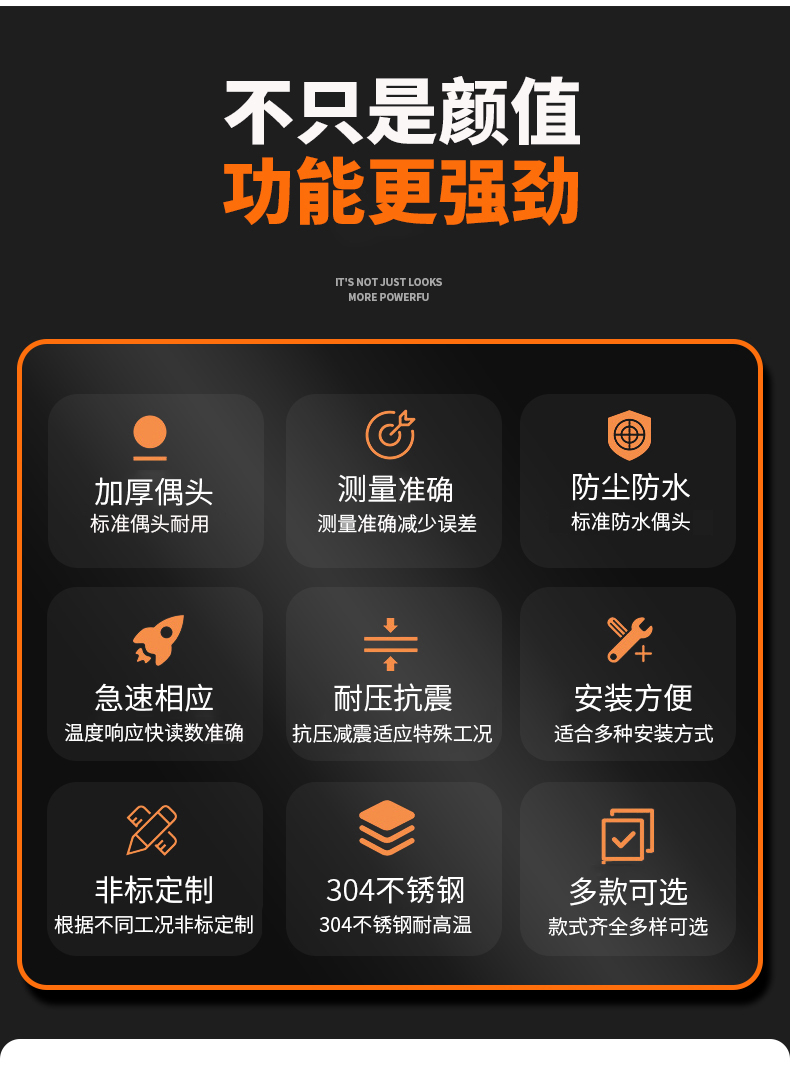 PT-100 一體化溫度傳感變送器16_http://m.nbjm.com.cn_溫度儀表_第6張