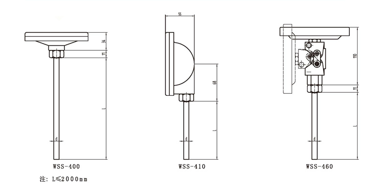 WSS工業(yè)雙金屬溫度計(通用型無固定裝置)_雙金屬溫度計_第3張_重慶西珠儀表科技有限公司 WSS工業(yè)雙金屬溫度計(通用型無固定裝置)_http://m.nbjm.com.cn_雙金屬溫度計_第3張